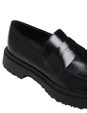 SCARPA MOCASSINO UOMO WALDEN NERO IN PELLE DI VITELLO E SOLETTA ORTHOLITE RECYCLED