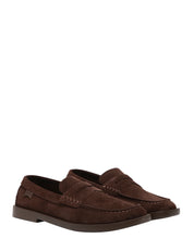 SCARPA MOCASSINO UOMO DON CAMPER MARRONE IN NABUK E SUOLA EVA EXTRALIGHT