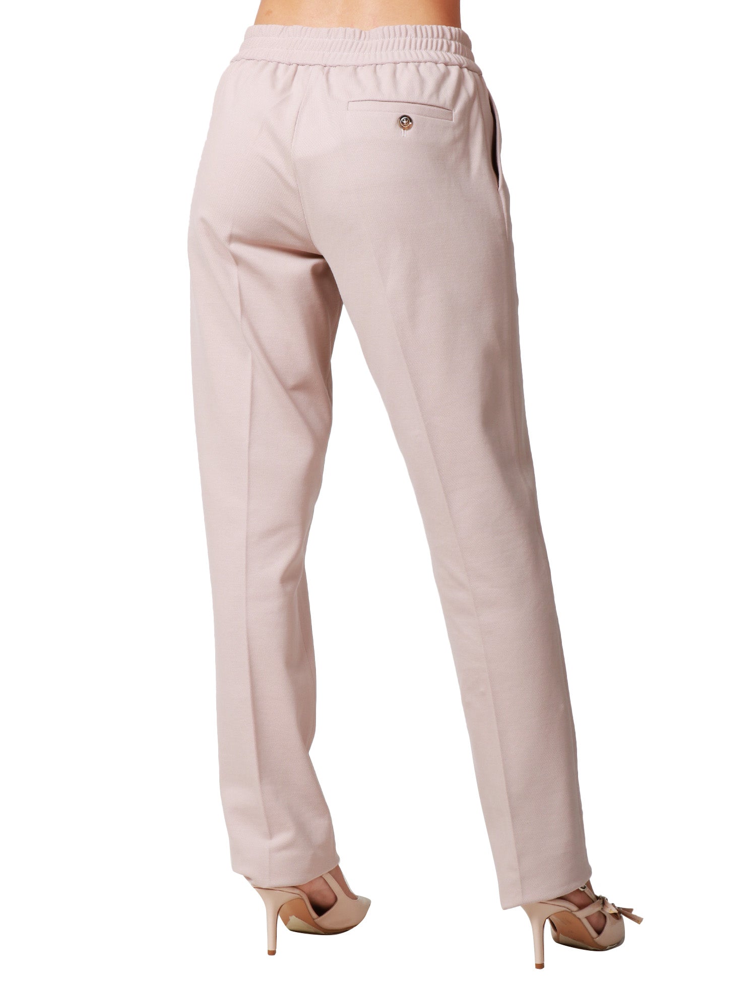 PANTALONE DONNA CIRCOLO WOODROSE IN PIQUET CON COULISSE