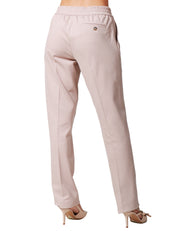 PANTALONE DONNA CIRCOLO WOODROSE IN PIQUET CON COULISSE
