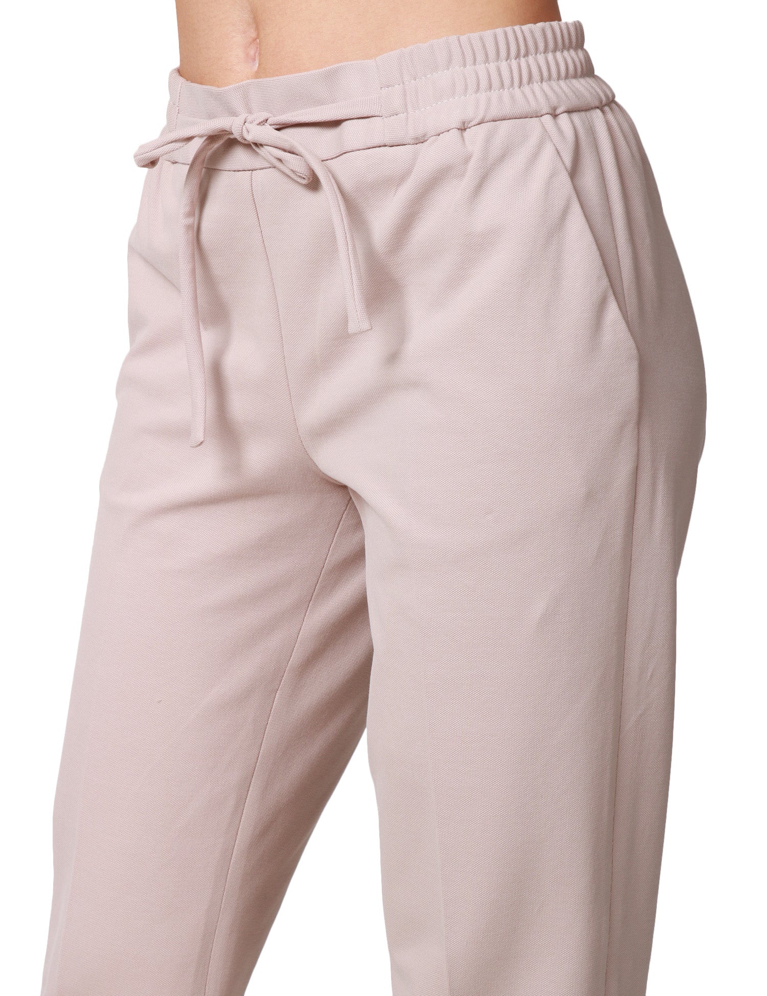PANTALONE DONNA CIRCOLO WOODROSE IN PIQUET CON COULISSE