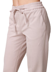 PANTALONE DONNA CIRCOLO WOODROSE IN PIQUET CON COULISSE