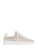 Scarpa uomo d.a.t.e. levante beige in suede con talloncino in pelle