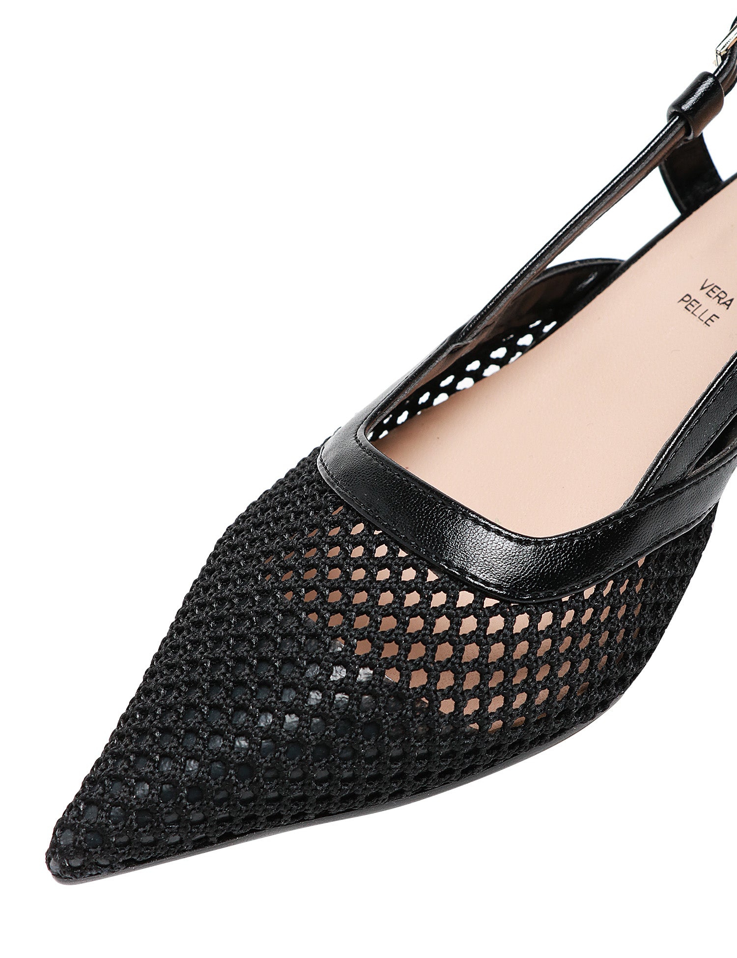 SCARPA CHANEL DONNA DIVINE FOLLIE NERA CON MOTIVO RETE