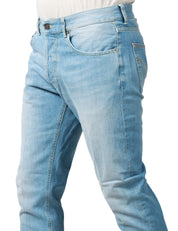 JEANS UOMO DONDUP DIAN LAVAGGIO CHIARO 5 TASCHE CARROT FIT