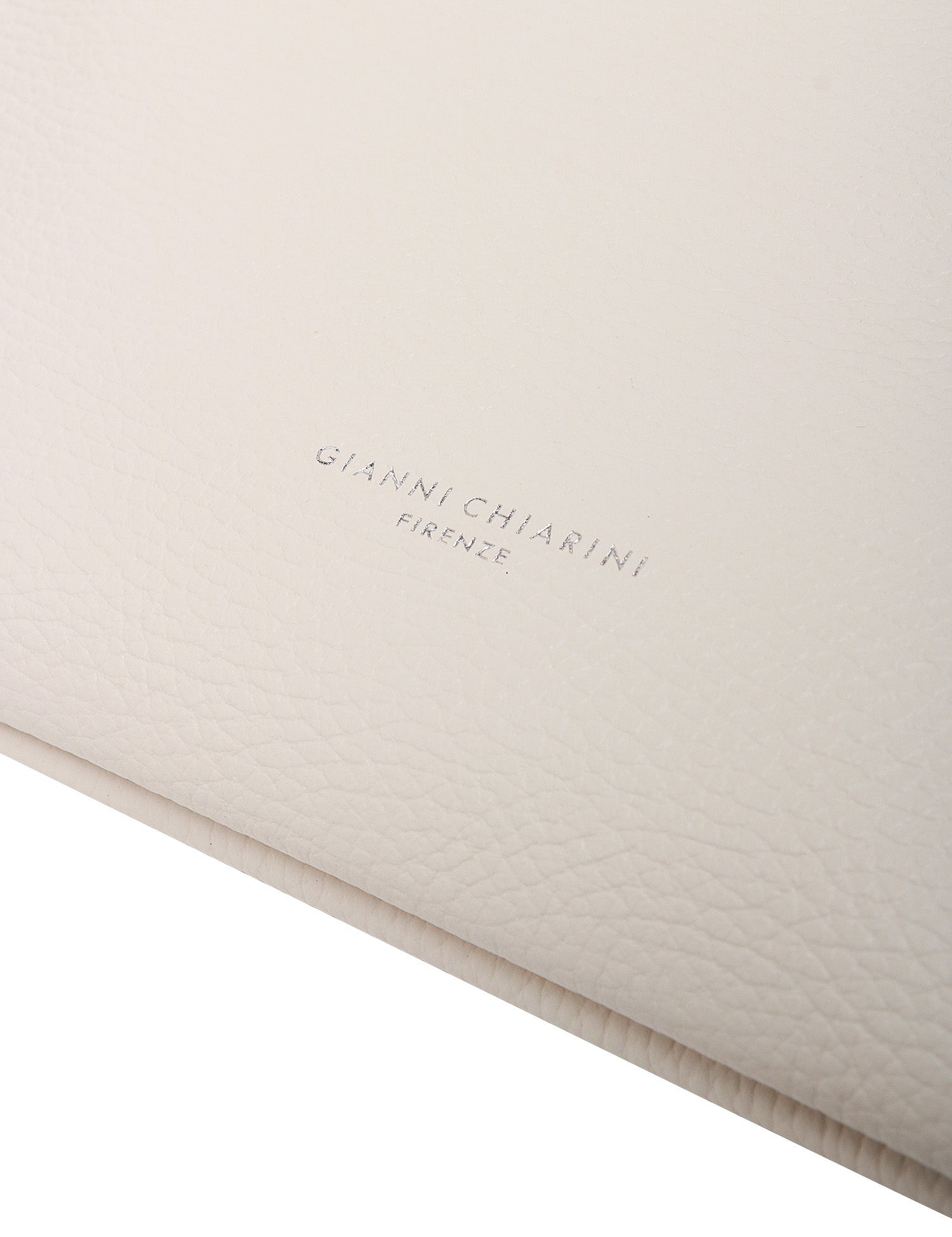 BORSA CLUTCH DONNA GIANNI CHIARINI HERMY MARBLE IN PELLE DOUBLE GRANA MAXI CON ZIP