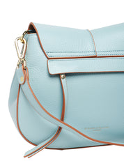 BORSA DONNA GIANNI CHIARINI HELENA ROUND SKY IN PELLE GRANA MAXI CON TRACOLLA