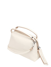 BORSA DONNA GIANNI CHIARINI ALIFA MARBLE IN PELLE MARTELLATA CON DOPPI MANICI E TRACOLLA