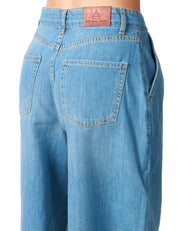 BERMUDA DONNA GOD SAVE DENIM FRESIA LAVAGGIO MEDIO CON PENCES DAVANTI