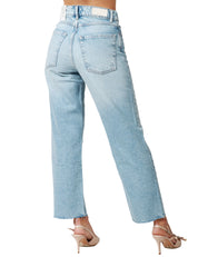JEANS DONNA ICON DENIM JILL LAVAGGIO CHIARO
