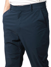 PANTALONE UOMO K-WAY ELIA BLU IN TESSUTO IMPERMEABILE E TASCA POSTERIORE CON PATTA