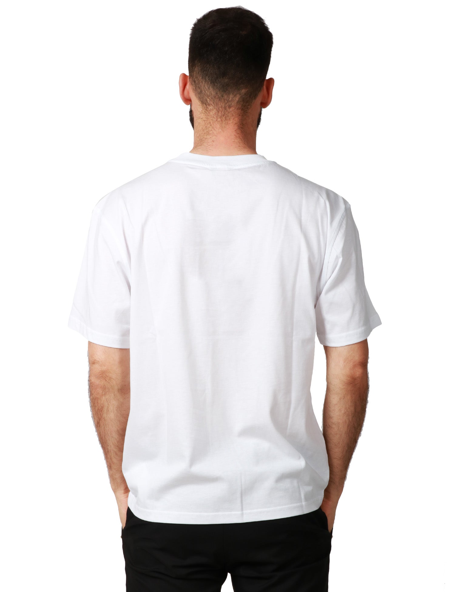 T-SHIRT UOMO K-WAY BIANCA SOLO JERSEY