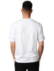 T-SHIRT UOMO K-WAY BIANCA SOLO JERSEY
