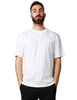 T-shirt uomo k-way bianca solo jersey