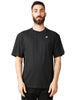 T-shirt uomo k-way nera solo jersey