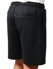 BERMUDA UOMO K-WAY THEOTIME NERO IN SCUBA LEGGERO A GAMBA DRITTA CON COULISSE