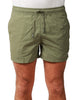 Costume mare uomo k-way hazel green in tessuto ad asciugatura rapida con vita elasticizzata
