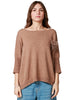 Maglia donna kontatto avana