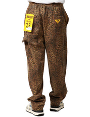 PANTALONE UOMO MAISON CRAZY WORKER 3.2 ANIMALIER MODELLO WORKER IN COTONE