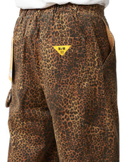 PANTALONE UOMO MAISON CRAZY WORKER 3.2 ANIMALIER MODELLO WORKER IN COTONE