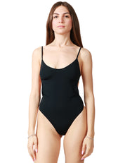 COSTUME MARE DONNA MATINèè JULIE NERO INTERO CON SPALLINE REGOLABILI