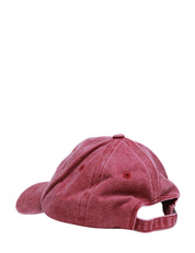 CAPPELLO MC 2 SAINT BARTH BORDEAUX CON VISIERA E RICAMO LOGO DAVANTI