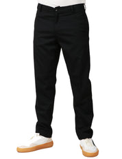 PANTALONE UOMO OFFICINA 36 NERO A GAMBA DRITTA