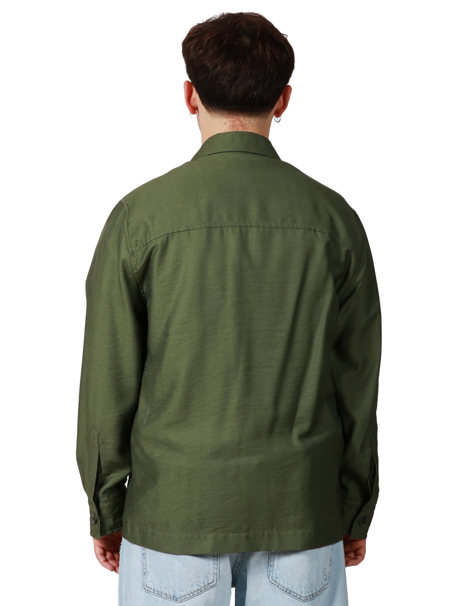 GIACCA UOMO OFFICINA 36 MILITARE CON BOTTONI IN TONO