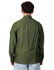 GIACCA UOMO OFFICINA 36 MILITARE CON BOTTONI IN TONO