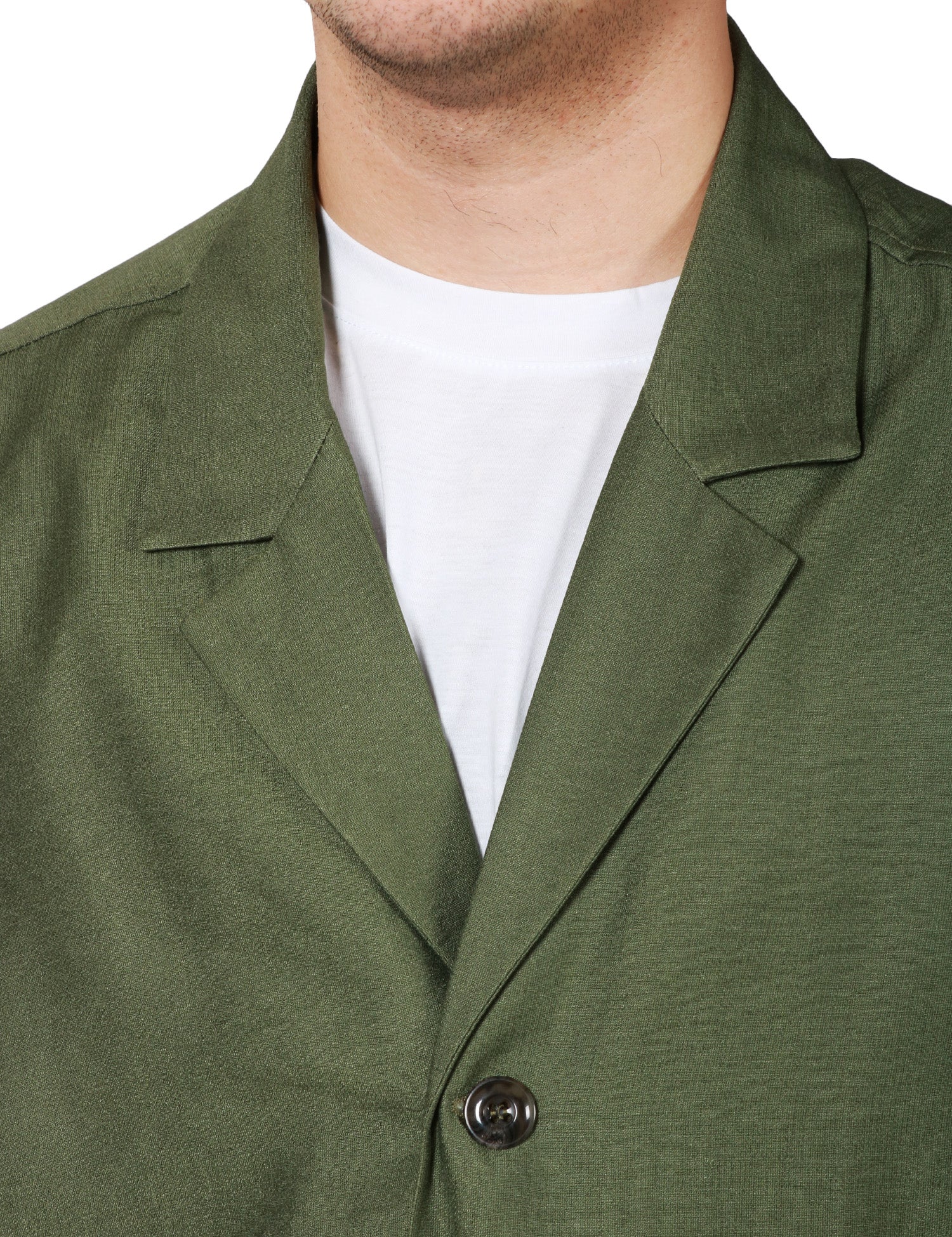 GIACCA UOMO OFFICINA 36 MILITARE CON BOTTONI IN TONO
