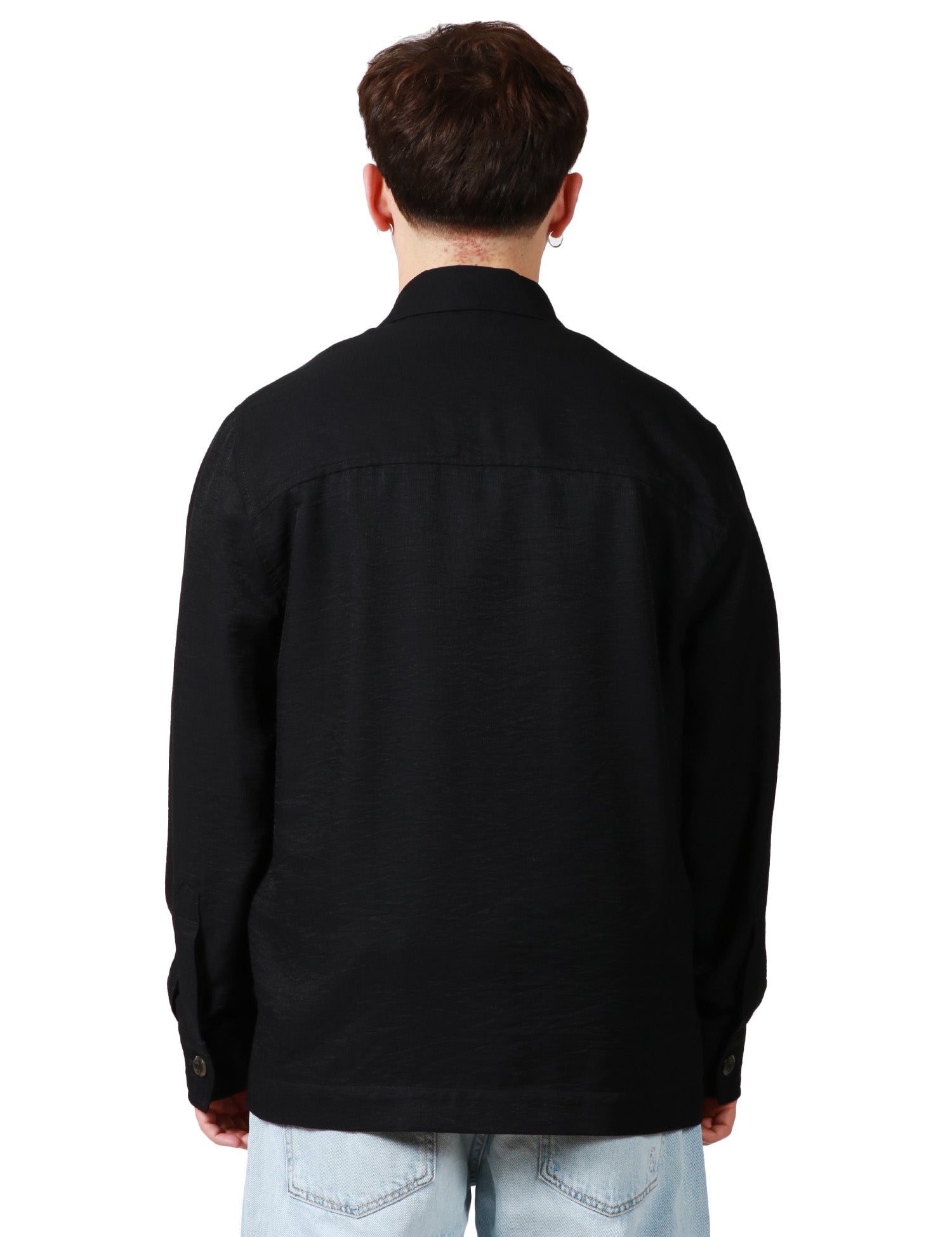 GIACCA CAMICIA UOMO OFFICINA 36 CON BOTTONI IN TONO