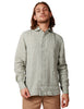 Camicia uomo portofiori verde 100% lino