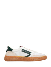 SCARPA UOMO PURAII EVERGREEN BIANCO/NERA IN SIMILPELLE E MICROFIBRA CON SUOLA IN GOMMA 100%VEGAN