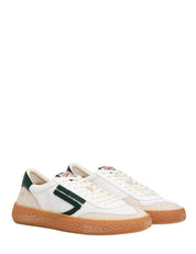 SCARPA UOMO PURAII EVERGREEN BIANCO/NERA IN SIMILPELLE E MICROFIBRA CON SUOLA IN GOMMA 100%VEGAN