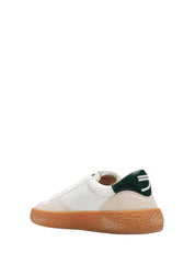 SCARPA UOMO PURAII EVERGREEN BIANCO/NERA IN SIMILPELLE E MICROFIBRA CON SUOLA IN GOMMA 100%VEGAN