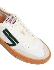 SCARPA UOMO PURAII EVERGREEN BIANCO/NERA IN SIMILPELLE E MICROFIBRA CON SUOLA IN GOMMA 100%VEGAN