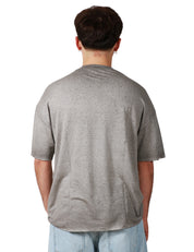 T-SHIRT UOMO ROBERTO COLLINA NERA GIROCOLLO COMFY FIT CON EFFETTO SOLARIZZATO
