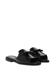 CIABATTA DONNA SEBAGO WILL NERA IL PELLE LISCIA SPAZZOLATA CON NAPPINE