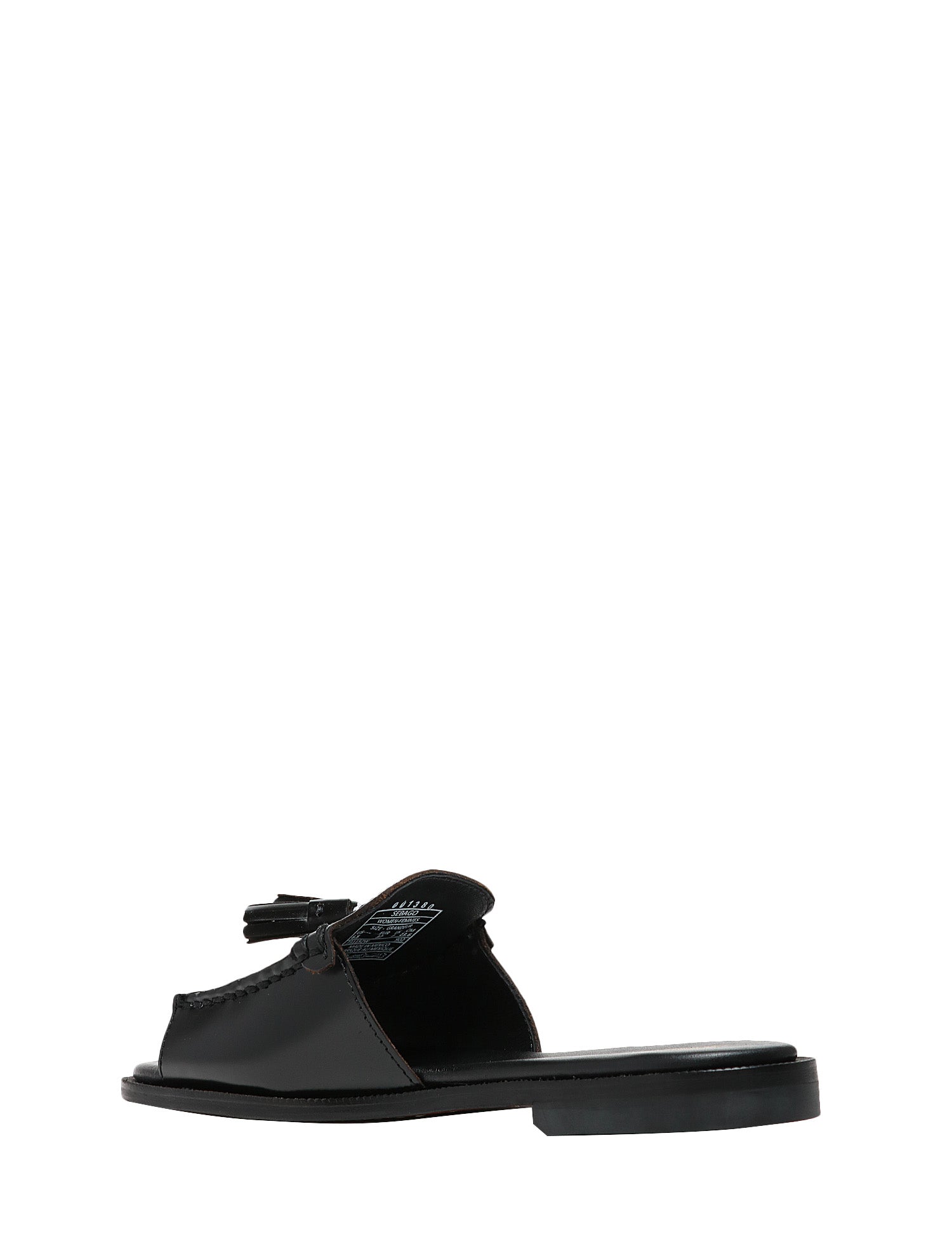 CIABATTA DONNA SEBAGO WILL NERA IL PELLE LISCIA SPAZZOLATA CON NAPPINE