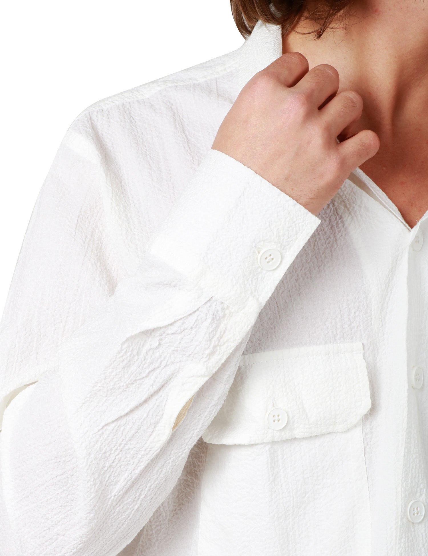 CAMICIA UOMO UNIVERSAL WORK BIANCA
