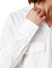 CAMICIA UOMO UNIVERSAL WORK BIANCA