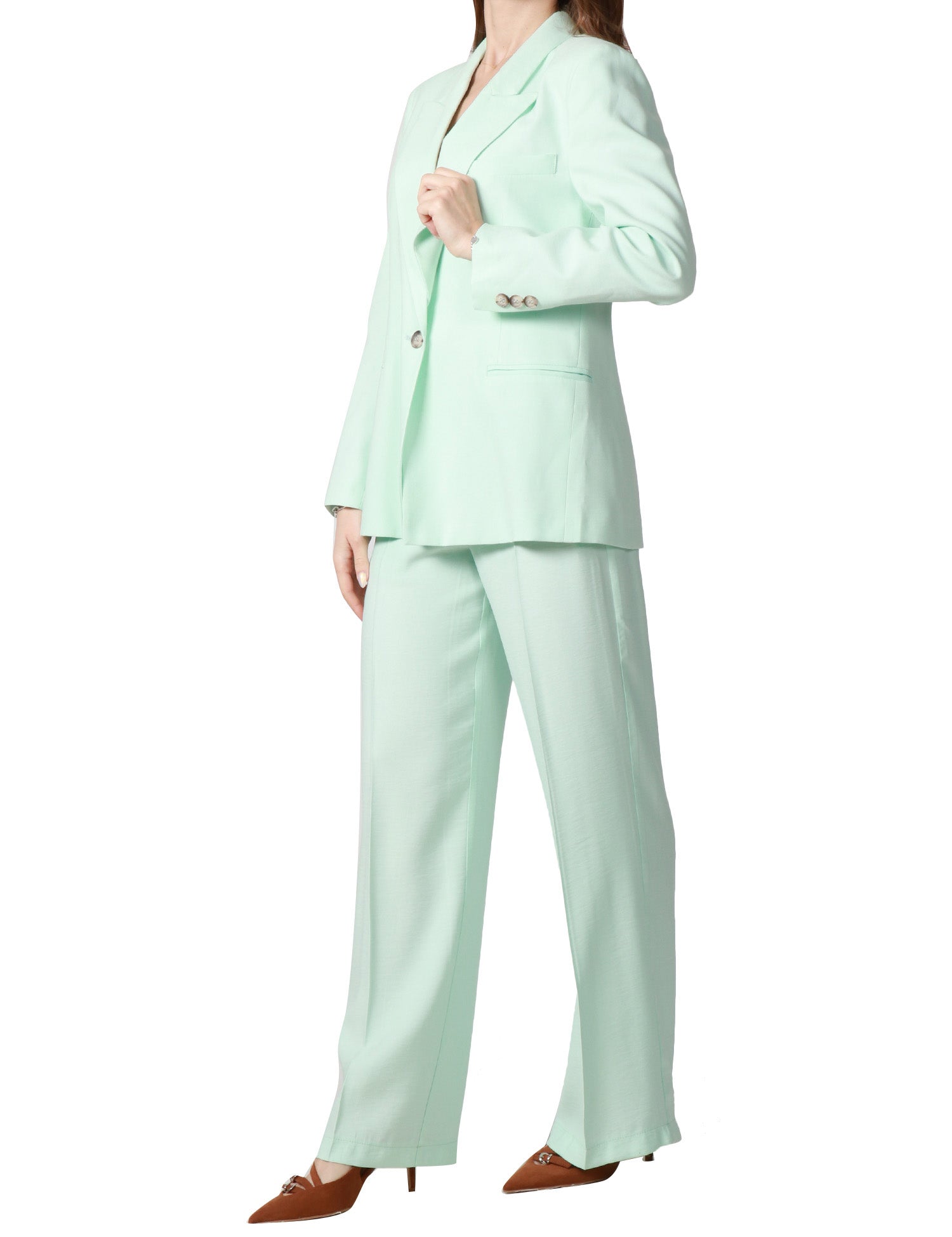 PANTALONE DONNA VICOLO ACQUA CON GAMBA DRITTA
