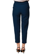 PANTALONE DONNA VICOLO BLU A VITA ALTA LUNGHEZZA ALLA CAVIGLIA