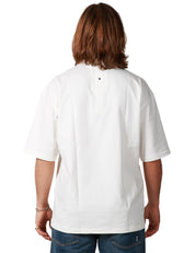 POLO UOMO WHITE SAND BIANCA A MEZZA MANICA IN COTONE
