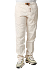PANTALONE UOMO WHITESAND BEIGE 5 TASCHE CON CINTURA E VITA REGOLABILE