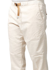 PANTALONE UOMO WHITESAND BEIGE 5 TASCHE CON CINTURA E VITA REGOLABILE
