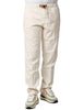 Pantalone uomo whitesand beige 5 tasche con cintura e vita regolabile