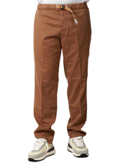 PANTALONE UOMO WHITESAND NOCCIOLA 5 TASCHE CON CINTURA E VITA REGOLABILE