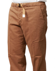 PANTALONE UOMO WHITESAND NOCCIOLA 5 TASCHE CON CINTURA E VITA REGOLABILE