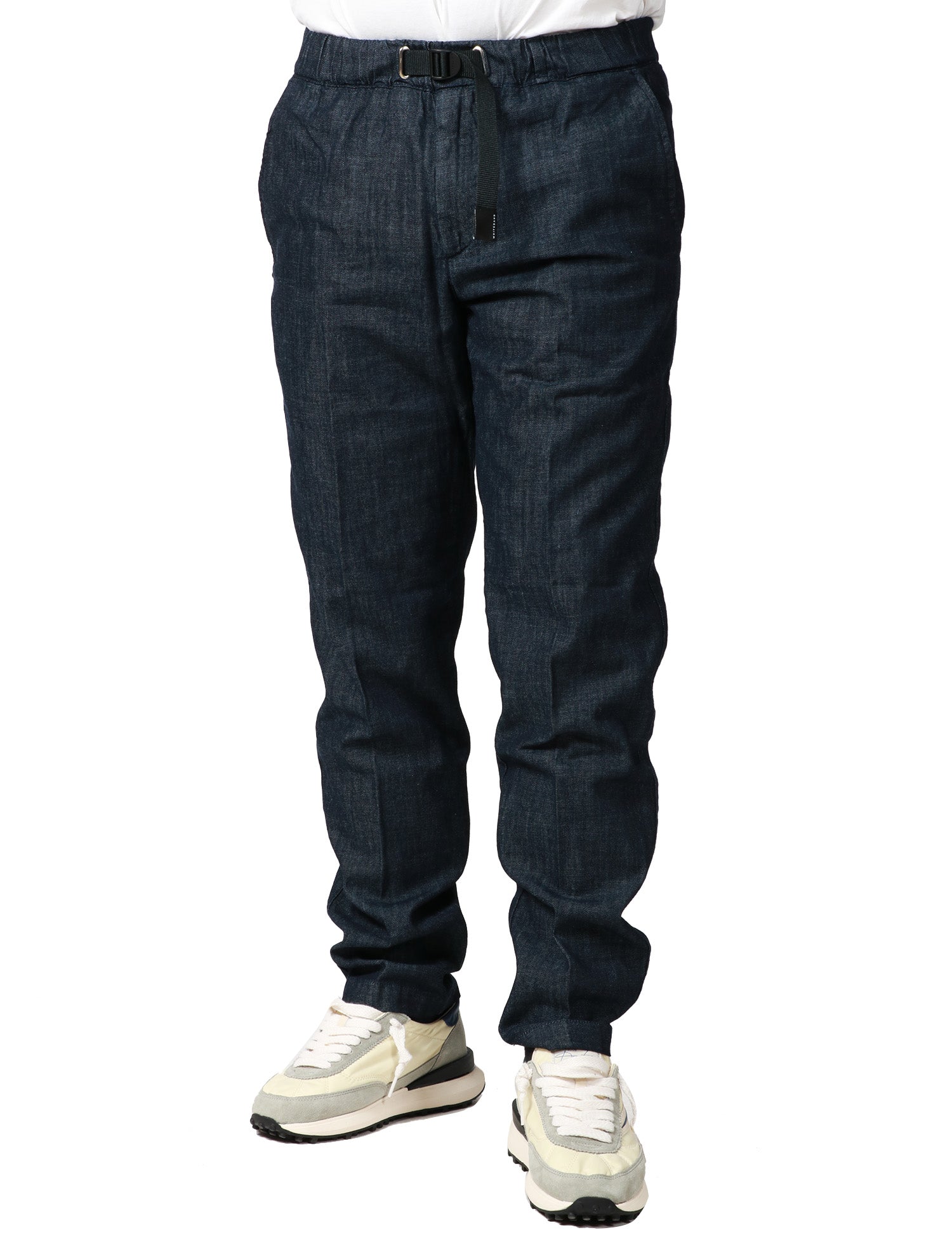 PANTALONE UOMO WHITESAND DENIM 5 TASCHE CON CINTURA E VITA REGOLABILE